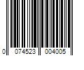 Barcode Image for UPC code 0074523004005