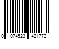 Barcode Image for UPC code 0074523421772