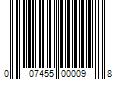 Barcode Image for UPC code 007455000098