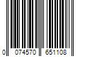 Barcode Image for UPC code 0074570651108