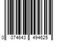 Barcode Image for UPC code 0074643494625