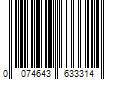 Barcode Image for UPC code 0074643633314