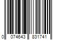 Barcode Image for UPC code 0074643831741