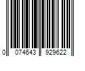 Barcode Image for UPC code 0074643929622