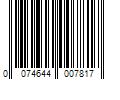 Barcode Image for UPC code 0074644007817