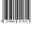 Barcode Image for UPC code 0074644011814