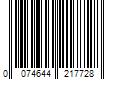 Barcode Image for UPC code 0074644217728