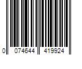 Barcode Image for UPC code 0074644419924