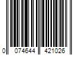 Barcode Image for UPC code 0074644421026