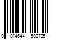 Barcode Image for UPC code 0074644502725