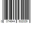 Barcode Image for UPC code 0074644532029