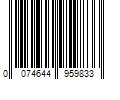 Barcode Image for UPC code 0074644959833