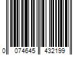 Barcode Image for UPC code 0074645432199