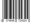 Barcode Image for UPC code 0074645724324