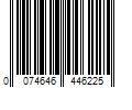 Barcode Image for UPC code 0074646446225