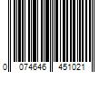 Barcode Image for UPC code 0074646451021