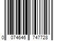 Barcode Image for UPC code 0074646747728