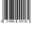 Barcode Image for UPC code 0074660000182