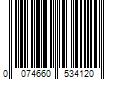 Barcode Image for UPC code 0074660534120