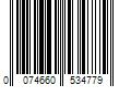 Barcode Image for UPC code 0074660534779