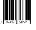 Barcode Image for UPC code 0074660542729