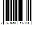 Barcode Image for UPC code 0074660543115