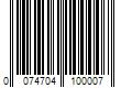 Barcode Image for UPC code 0074704100007