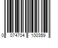 Barcode Image for UPC code 0074704100359