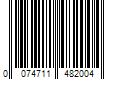 Barcode Image for UPC code 0074711482004