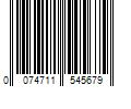 Barcode Image for UPC code 0074711545679