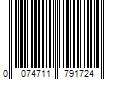 Barcode Image for UPC code 0074711791724