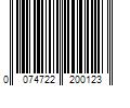 Barcode Image for UPC code 0074722200123