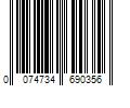 Barcode Image for UPC code 0074734690356