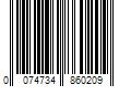 Barcode Image for UPC code 0074734860209