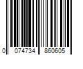 Barcode Image for UPC code 0074734860605