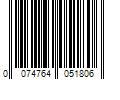 Barcode Image for UPC code 0074764051806