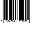 Barcode Image for UPC code 0074764322678