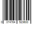 Barcode Image for UPC code 0074764523600