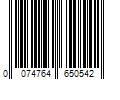 Barcode Image for UPC code 0074764650542