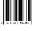 Barcode Image for UPC code 0074780550352