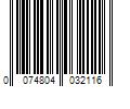 Barcode Image for UPC code 0074804032116