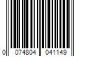 Barcode Image for UPC code 0074804041149