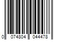 Barcode Image for UPC code 0074804044478