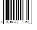 Barcode Image for UPC code 0074804070118