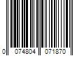 Barcode Image for UPC code 0074804071870