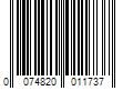 Barcode Image for UPC code 0074820011737