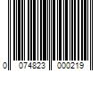 Barcode Image for UPC code 0074823000219