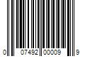 Barcode Image for UPC code 007492000099