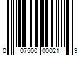 Barcode Image for UPC code 007500000219