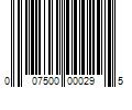 Barcode Image for UPC code 007500000295